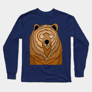 The happy bear Long Sleeve T-Shirt